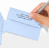 LUXPaper 4Bar A1 Invitation Envelopes | Peel & Press | Baby Blue | 3 5/8" x 5 1/8" | 80lb. Text | 50 Qty