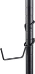 Sunway Tools Shelf Pole Hooks 5-Pack, Utility Hanger Black for Garage Shelving Storage Organization