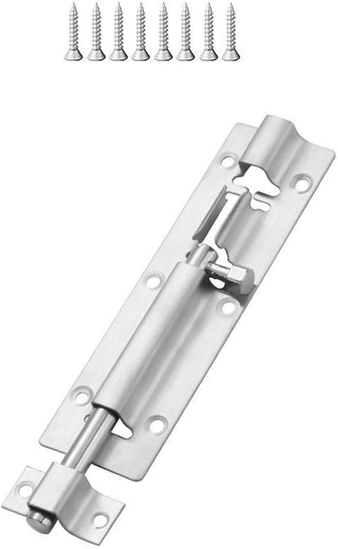 VIPERMARK 1 Pc 304 Stainless Steel Sliding Door Lock | 5-Inch Security Latch
