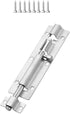 VIPERMARK 1 Pc 304 Stainless Steel Sliding Door Lock | 5-Inch Security Latch