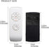Ranjaner 3-in-1 Universal Ceiling Fan Remote Control Kit, Wireless Remote Control and Receiver Kits for Lamp, Ceiling