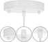 5.8 Inches Sangle Sopffy Pendant Light Canopy Kit, Ceiling Lighting Canopy Kit with All Mounting Hardware Modern