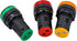 Baomain AD16-22D/S31 AC220V Energy Saving LED Indicator Light, Green*1 Yellow*1 Red*1, Pack of 3