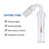 Glass Drying Tube Adapter 75 Degree Bent Lab Drying Tubes with 19/22 Standard Taper Joint Lab Glassware