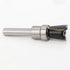 1/4" Shank Dovetail Router Bit, 10 Degree Wood Milling Cutter Tool for Furniture Building Cabinet Making