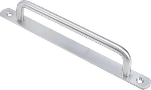 2 PCS Pull Push Door Handle - Metal Commercial Door Handle, Stainless Steel Heavy Duty Barn Door Pulls