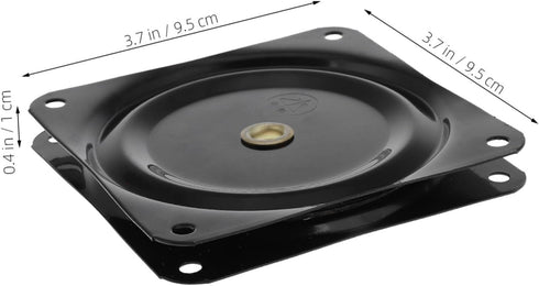 Zerodeko Heavy Duty Swivel Plate - No Noise Rotation for Furniture