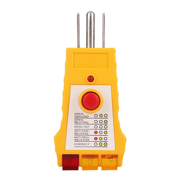 BTFO GFCI Outlet Tester, Standard US Receptacle Circuit Analyzer with Ground Fault Detection