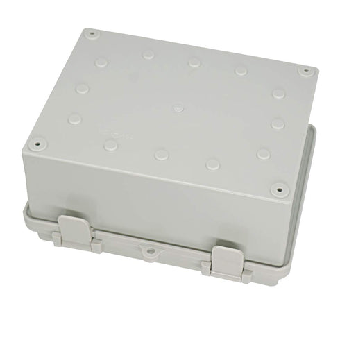 Zulkit Junction Box, ABS Plastic, Dustproof Waterproof IP65, Outdoor Universal Project Enclosure, 8.7 x 6.7 x 4.3 inch