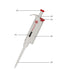 Stonylab Single Channel Pipettor Controller, Adjustable Variable Volume Micropipette for Laboratory Research