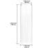 12PCS 50ml Glass Test Tubes with Cork Stoppers, Clear Flat Test Tubes for Bath Salt, Candy Storage