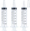60ml Syringe for Liquid, Oral, Scientific Labs, 3 Pack with Catheter Tip and Cap