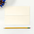LUXPaper A7 Invitation Envelopes | 5 1/4" x 7 1/4" | 50 Qty | Peel & Press | Champagne Metallic | 80lb. Text