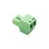 20 pcs 2 Pin KF2EDG 3.81mm/0.15" Pitch Pluggable PCB Angle Screw Terminal Block Plug Connector Socket