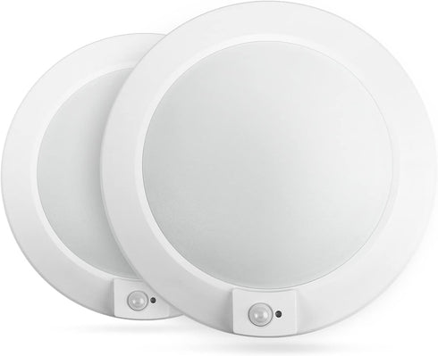ECOELER PIR Motion Sensor Ceiling Light, 3CCT Selectable Occupancy Light with Time