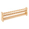 OLYCRAFT 12 Holes Wooden Test Tube Rack, 20ML Tube Display Stand for Chemistry Laboratory, 15.9x2.1x4.8 Inch