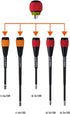 VESSEL BALL GRIP Ratchet Screwdriver (+2x100(4") J)