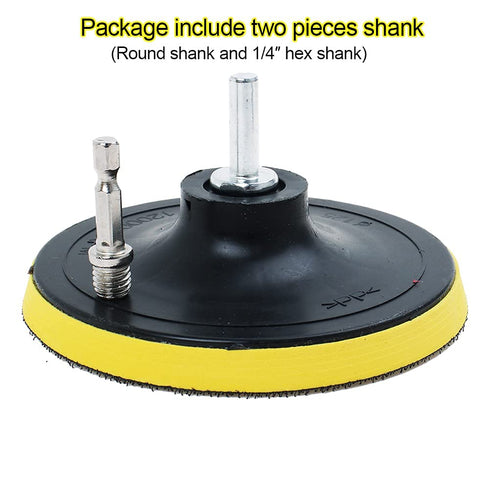 80 Pack 5 inch Sanding Discs Kit, 8 Hole Sander for Drill, Hook and Loop Plate, Various Grit Sandpaper Abrasive Tool