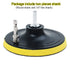 80 Pack 5 inch Sanding Discs Kit, 8 Hole Sander for Drill, Hook and Loop Plate, Various Grit Sandpaper Abrasive Tool