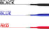 DunBong G2 Gel Ink Pen Refills, 0.5mm Fine Point, Pack of 5, Red