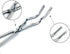 Set of 2 Stainless Steel 8 Inches Crucible Tongs, Professional Grade Lab Casting Tool