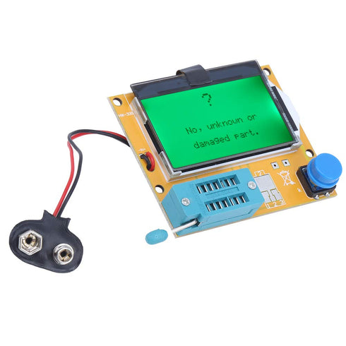 Meter Transistor Tester Graphical Resistance Capacitance Checker LCRT4 for Electronic Component Detection