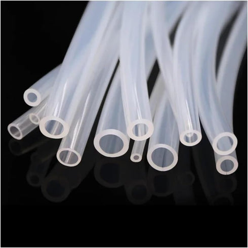 ECYC Ltd 32.8 2mm 4mm Feet Food Grade Silicone Tubing, ID x OD Clear Flexible Silicone Tubing High Temp Food Grade Tube