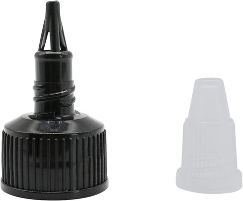 16Pcs 2 oz Bottles, Hard Plastic Extruded Liquid Bottle, Dropper Dispensing Bottle, 60ml Laboratory Wash Bottle