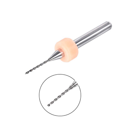 uxcell PCB Drill Bits Set (10 Pcs) 0.15mm-1.0mm Tungsten Carbide Rotary Tool Jewelry CNC Engraving 1/8 Inch Shank