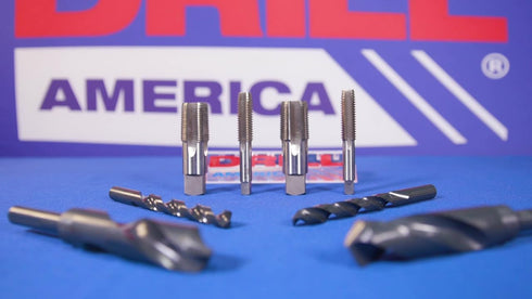 Drill America - POU0-80 #0-80 Tap and 3/64" Drill Bit Kit