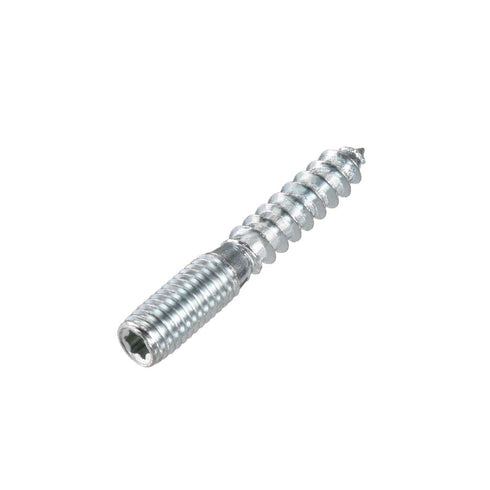 uxcell M8 Hanger Bolts, 2" (50mm) Double Headed Bolts for Wood Joint Furniture Legs - 8pcs
