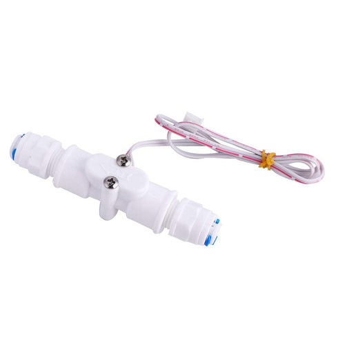 G1/4 Liquid Water Sensor PE Water Switch Flowmeter