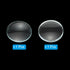 PATIKIL 5cm Focal Length 30mm Double Convex Lens and 7.5cm Focal Length 30mm Double Concave Lens, 2 Pack