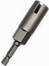 1PCS Deep Power Wing Nut Driver, 1/4" Hex Shank Slot Wing Nut Drill Bit Socket Wrenches Tool
