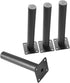 HJYCLFAZU 4Pcs Sofa Legs,DIY Iron Furniture Legs Cabinet Perfect for Bathroom Cabinets,Bedside Tables,with