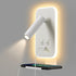 AWEKLIY Wall Mounted Reading Light, Bedside Wall Sconces USB Charging, 3100K Warm Ambient