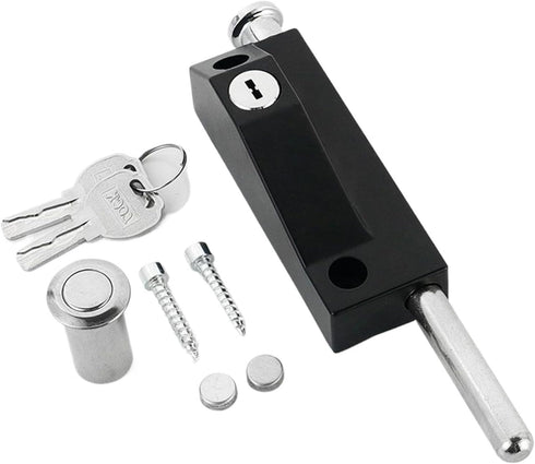 PINGPINGXIE Patio Door Lock for Enhanced Home SecurityPatio Doors Black Auxiliary Security Lock,