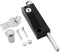 PINGPINGXIE Patio Door Lock for Enhanced Home SecurityPatio Doors Black Auxiliary Security Lock,