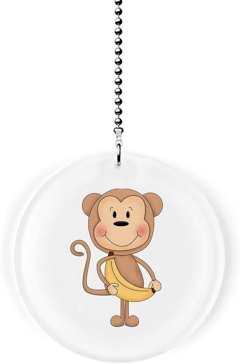 Monkey and Bananas Fan/Light Pull