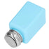 200ml Press Type Solvent Dispenser, ESD Anti Static Bottle with Stainless Steel Lid, Blue