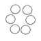 52250 O-Ring for Hydro Gear Part (6 Pcs)