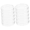 Healeved 10pcs Petri Dishes with Lid, Culture Plate for Blood Samples, Agar Plates, Plastic Disposable