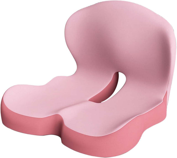 Generic Back and Seat Memory Foam L-Shaped Seat Cushion,Car Integrated Seat Cushions,Soothing Cushion,