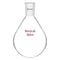 StonyLab Borosilicate Glass 500mL Heavy Wall Recovery Flask with 24/40 Outer Joint