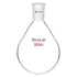 StonyLab Borosilicate Glass 500mL Heavy Wall Recovery Flask with 24/40 Outer Joint