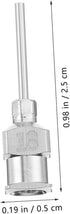 12pcs Stainless Steel Needle Electronic Kits, Ink Plastic Tips for Joints, 18g 1 Inch Needle Dispensing