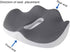 Home & Travel Gear Memory Foam Seat Cushion for Office Chair & Car Ergonomic Support for Comfortable Sitting Non-Slip