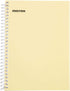 Mintra Office Small Spiral Notebooks, 5x7 Side Spiral, 4pk, Pastel