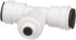 Watts Aqualock 1/2-Inch by 1/2-Inch CTS x 1/4-Inch OD Ice Maker Tee; 3524R-101004