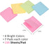 Sticky Notes 3x3 Inches Bulk, 28 Pack 2800 Sheets Colored Self-Stick Pads for Office, School, and Home